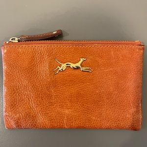 Bimba & Lola Burnt Orange Leather Pouch